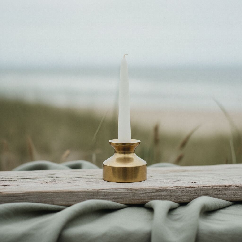 Brass Candle Holder